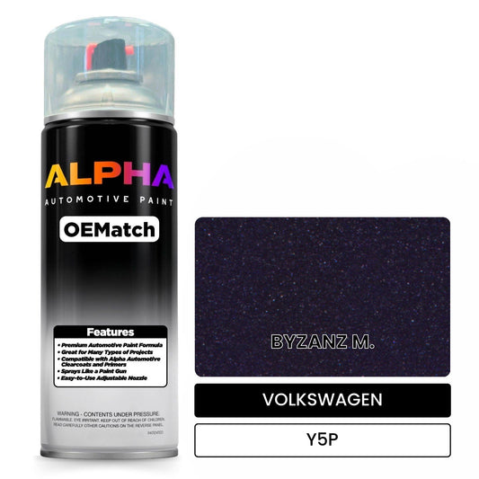 VOLKSWAGEN Byzance Metallic Y5P OEMatch Spraycan