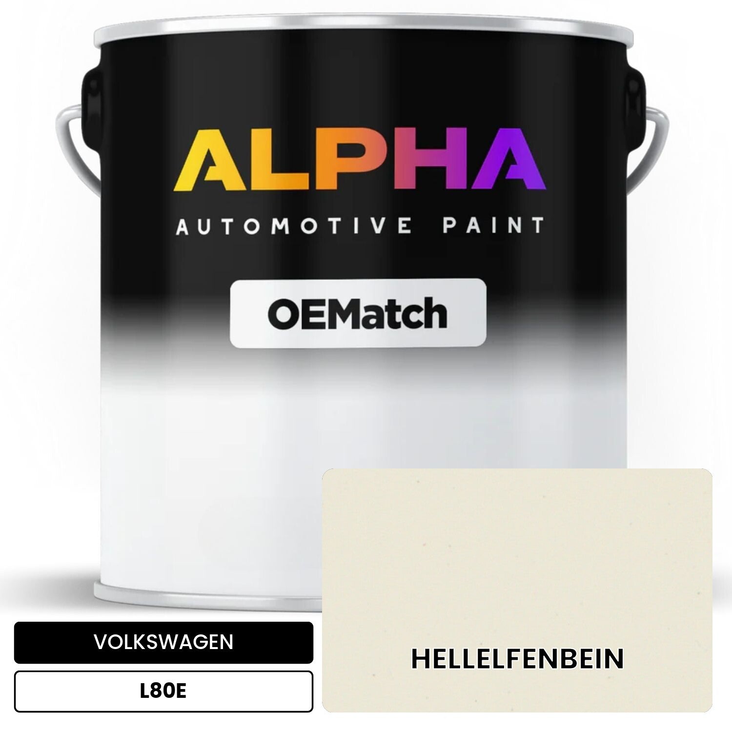 VOLKSWAGEN  L80E OEMatch Basecoat