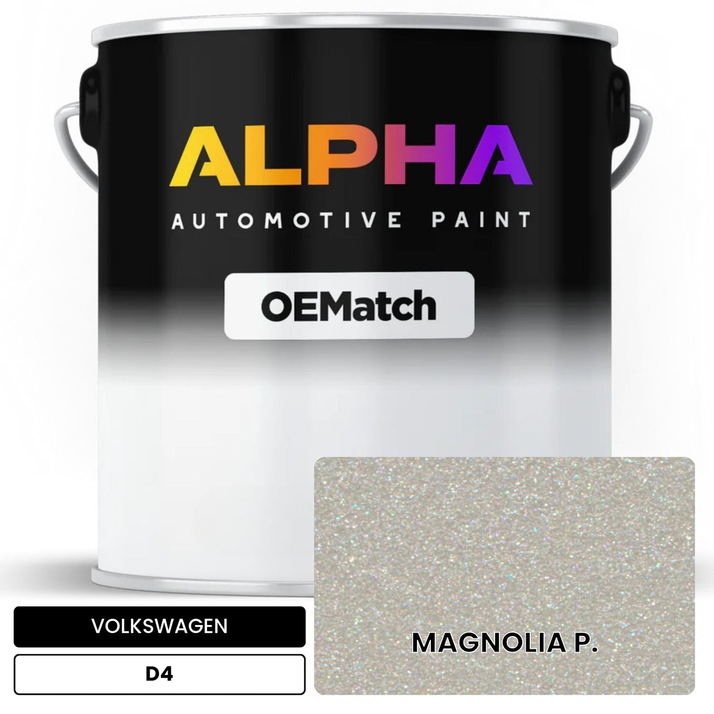 VOLKSWAGEN Magnolia White D4 OEMatch Basecoat