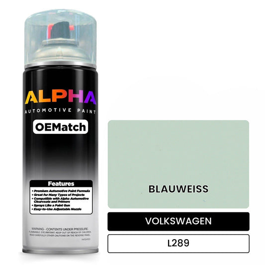 VOLKSWAGEN  L289 OEMatch Spraycan
