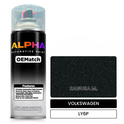 VOLKSWAGEN Ragusa Metallic LY6P | OEMatch Automotive Spraycan