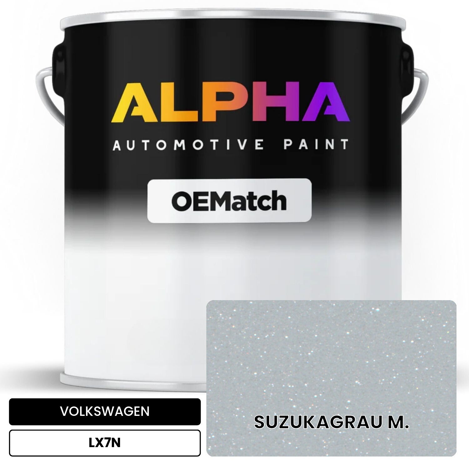 VOLKSWAGEN  LX7N OEMatch Basecoat