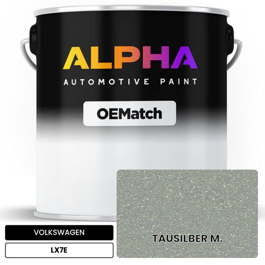VOLKSWAGEN  LX7E OEMatch Basecoat