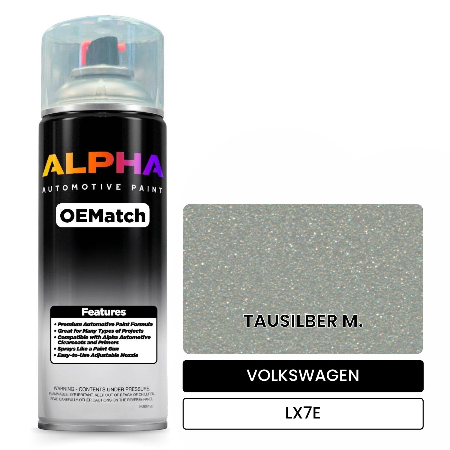 VOLKSWAGEN  LX7E OEMatch Spraycan