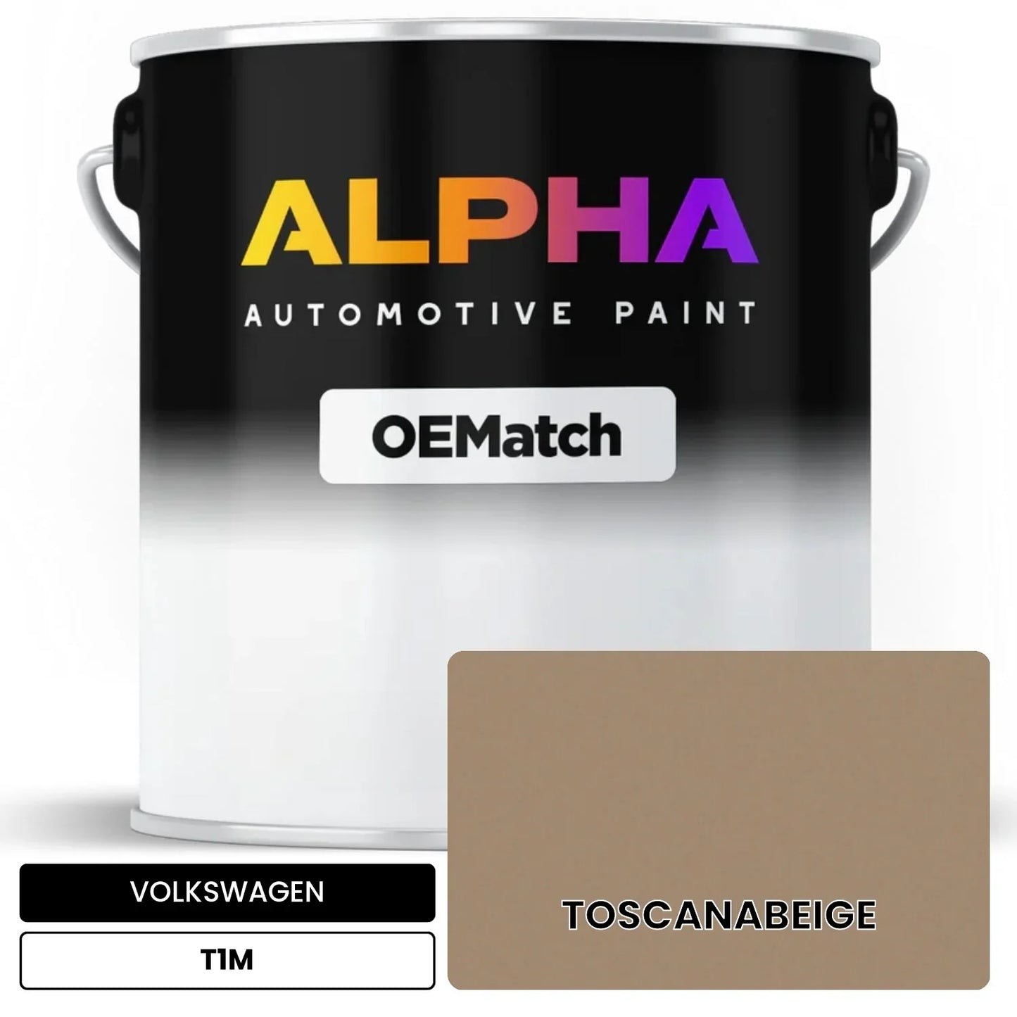 VOLKSWAGEN Toscana Beige T1M OEMatch Basecoat