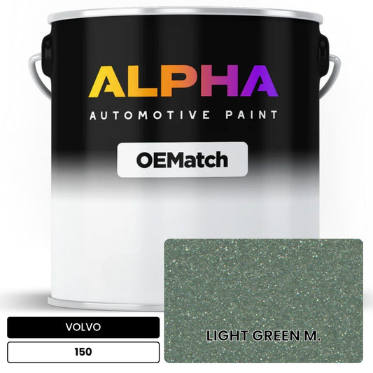VOLVO LIGHT GREEN M. 150 OEMatch Basecoat
