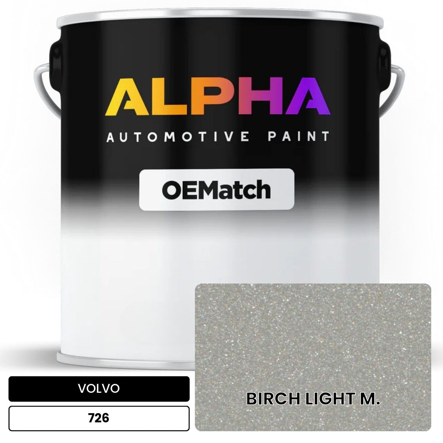 VOLVO BIRCH LIGHT M. 726 OEMatch Basecoat