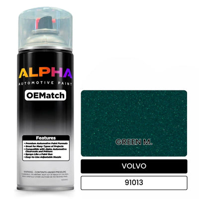 VOLVO GREEN M. 91013 | OEMatch Automotive Spraycan
