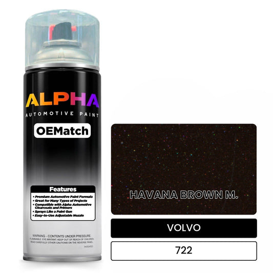 VOLVO HAVANA BROWN M. 722 OEMatch Spraycan