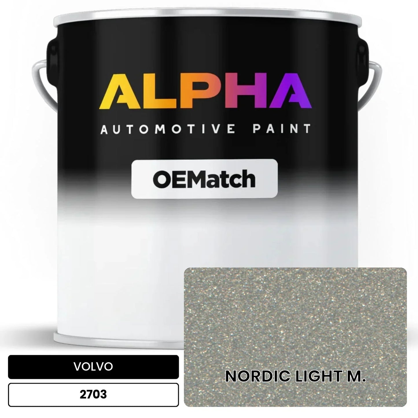 VOLVO NORDIC LIGHT M. 2703 OEMatch Basecoat