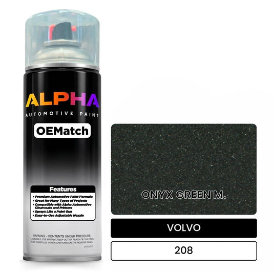 VOLVO ONYX GREEN M. 208 OEMatch Spraycan