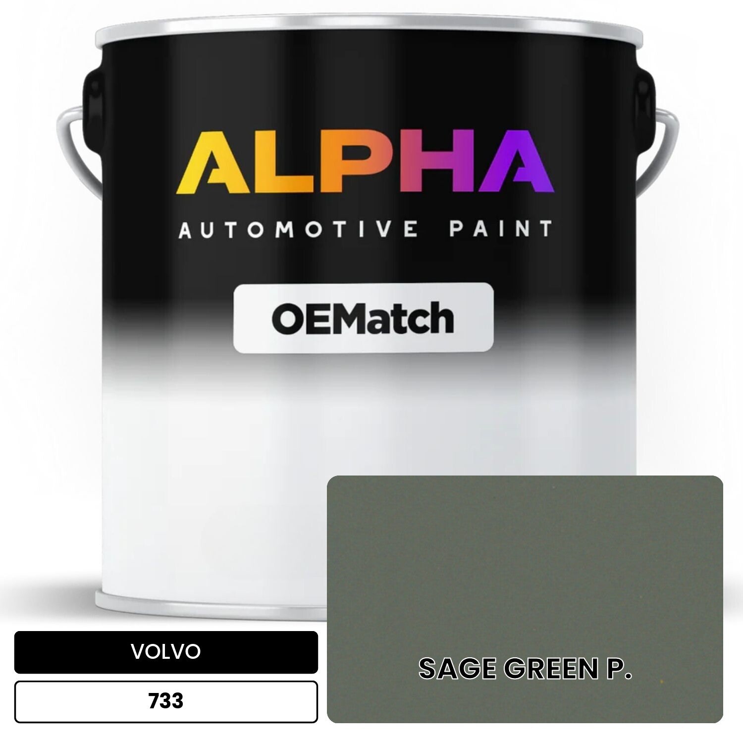 VOLVO  733 OEMatch Basecoat