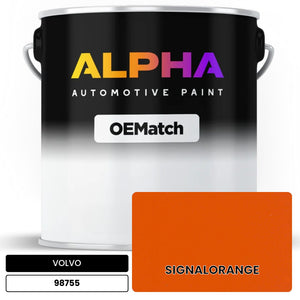 VOLVO SIGNALORANGE 98755 | OEMatch Automotive Basecoat