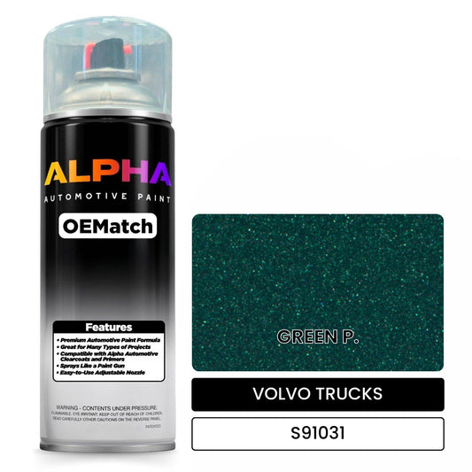 VOLVO TRUCKS GREEN P. S91031 OEMatch Spraycan
