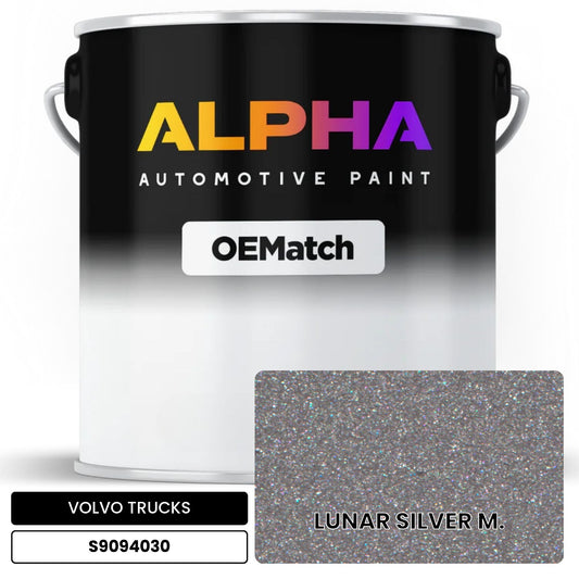 VOLVO TRUCKS LUNAR SILVER M. S9094030 OEMatch Basecoat