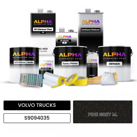 VOLVO TRUCKS PINE GREY M. S9094035 OEMatch Vehicle Paint Kit