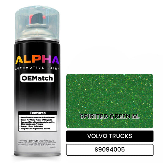 VOLVO TRUCKS SPIRITED GREEN M. S9094005 OEMatch Spraycan