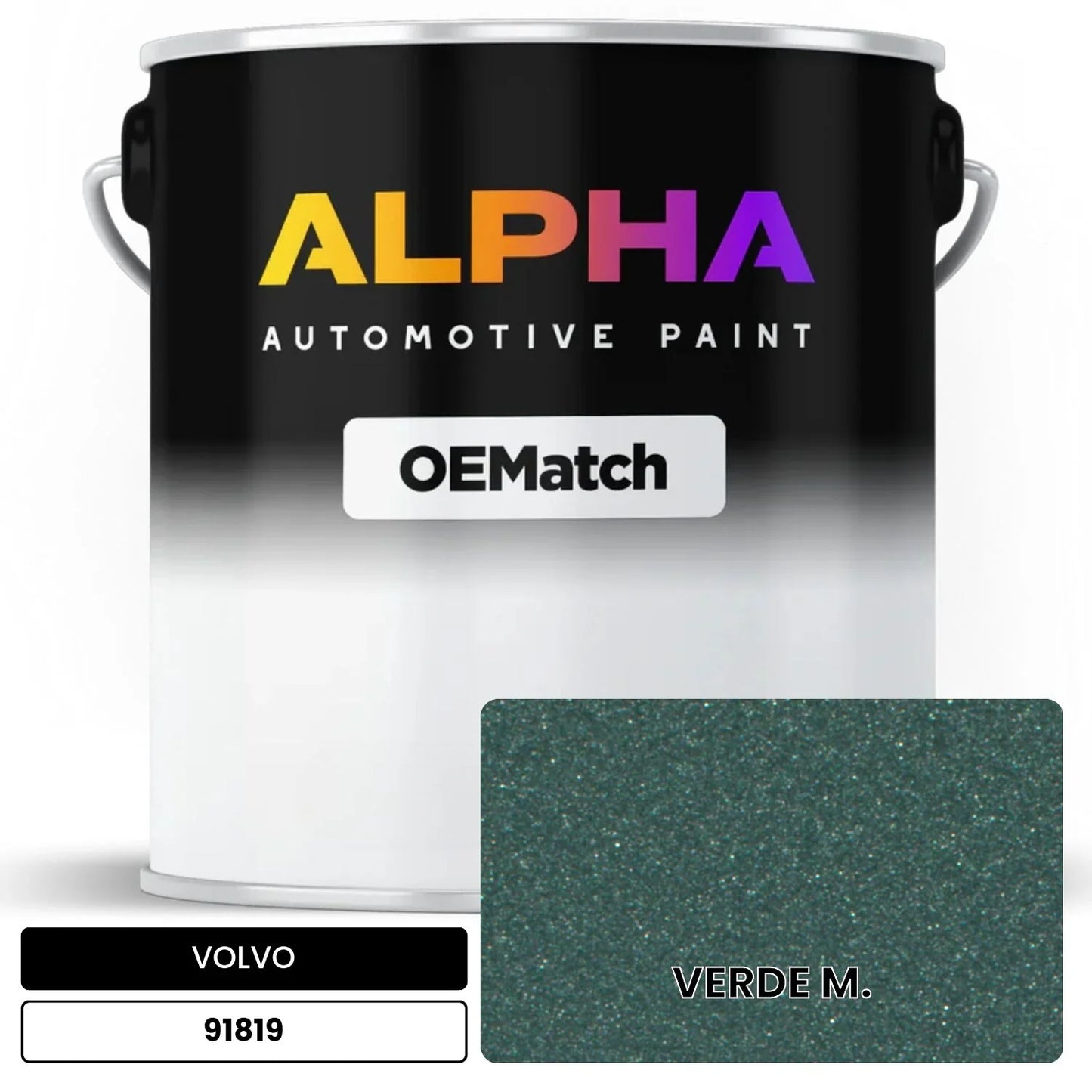 VOLVO VERDE M. 91819 OEMatch Basecoat