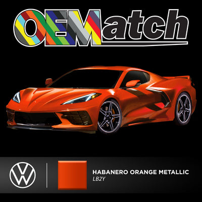 VW/Audi Habanero Orange Metallic | OEM Drop-In Pigment - The Spray Source - Alpha Pigments