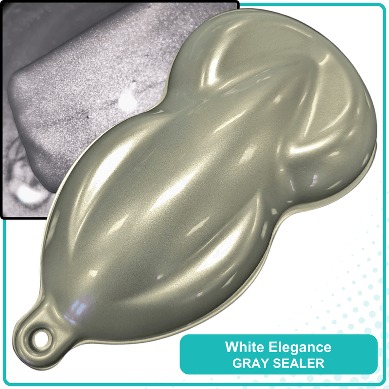 White Elegance Car Kit (Grey Ground Coat) - The Spray Source - Alpha Pigments