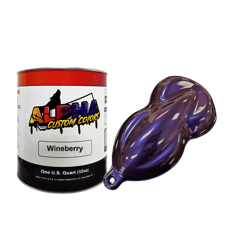 Wineberry Paint Basecoat - The Spray Source - Alpha Pigments