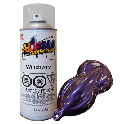 Wineberry Spray Can Midcoat - The Spray Source - Alpha Pigments