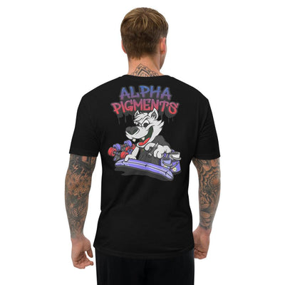 Wolf Airbrushing T-Shirt | Alpha Pigments - The Spray Source - The Spray Source
