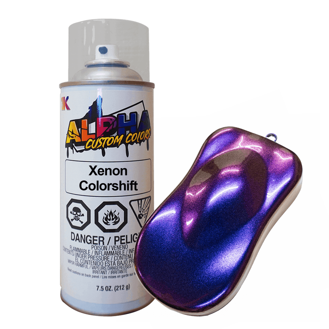 Xenon Colorshift Bike Paint Kit - The Spray Source - Alpha Pigments