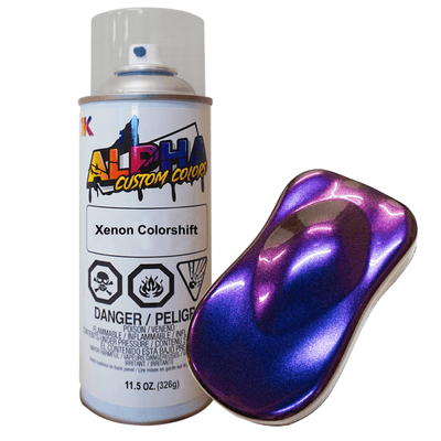 Alpha Pigments Xenon Colorshift Spray Can Midcoat - The Spray Source - The Spray Source Affordable Auto Paint Supplies