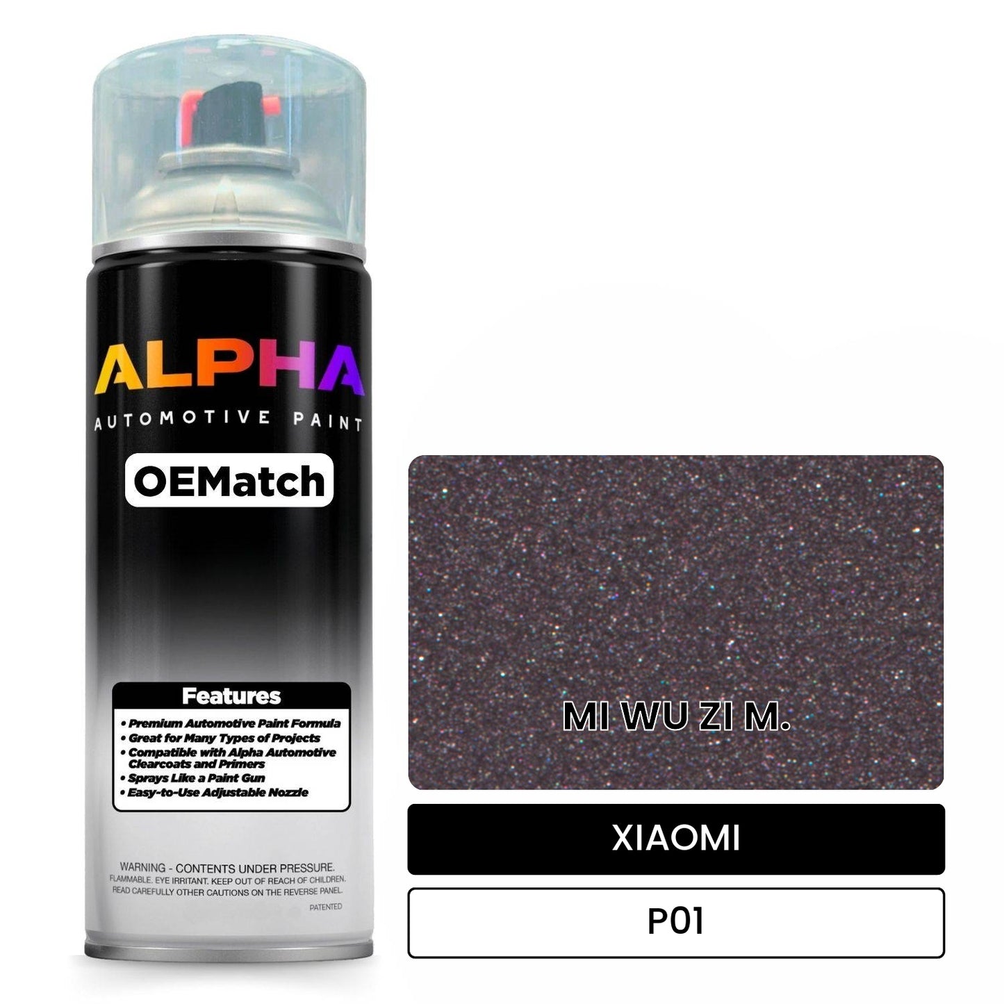 XIAOMI MI WU ZI M. P01 OEMatch Spraycan