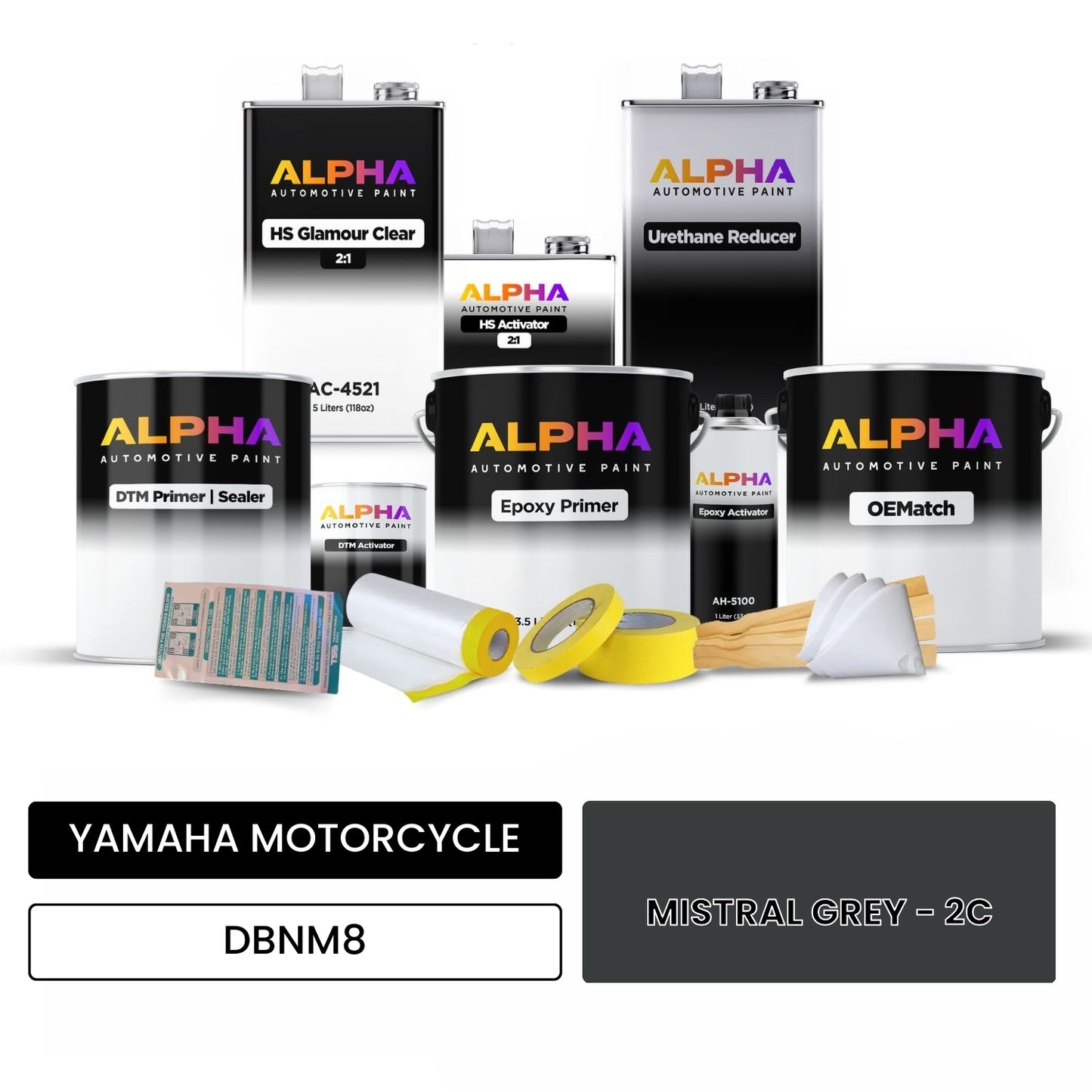 YAMAHA MOTORCYCLE  DBNM8 OEMatch Car Kit