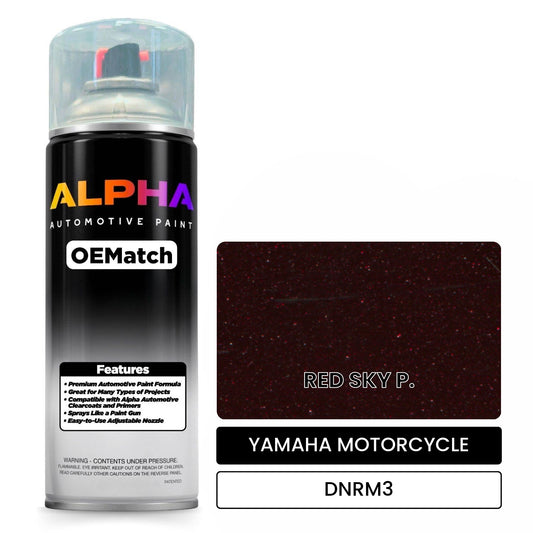 YAMAHA MOTORCYCLE RED SKY P. DNRM3 OEMatch Spraycan