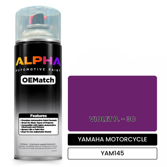 YAMAHA MOTORCYCLE VIOLET P. - 3C YAM145 OEMatch Spraycan