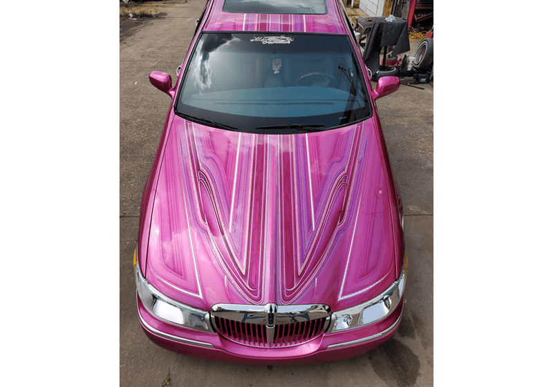 You Cant Sit With Us Pink Metallic Extra Large Car Kit (White Ground Coat) - The Spray Source - Tamco Paint