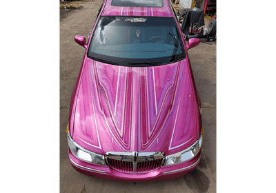 You Cant Sit With Us Pink Metallic Small Car Kit (White Ground Coat) - The Spray Source - Tamco Paint