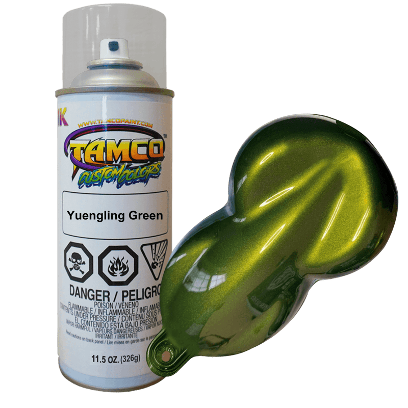 Yuengling Green Pearl Spray Can - The Spray Source - Tamco Paint