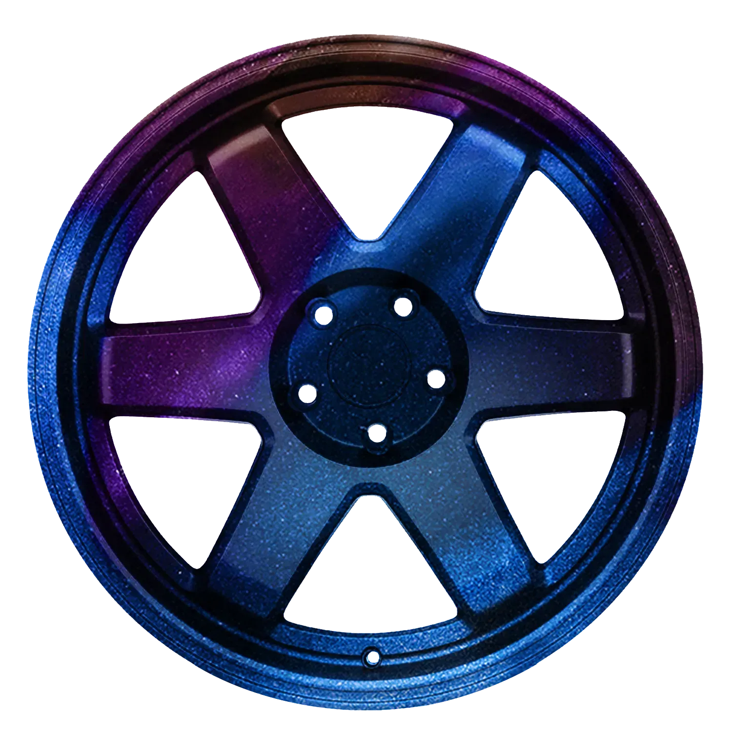 Midnight Purple Wheel Paint Kit Custom Rim Paint Kit – The