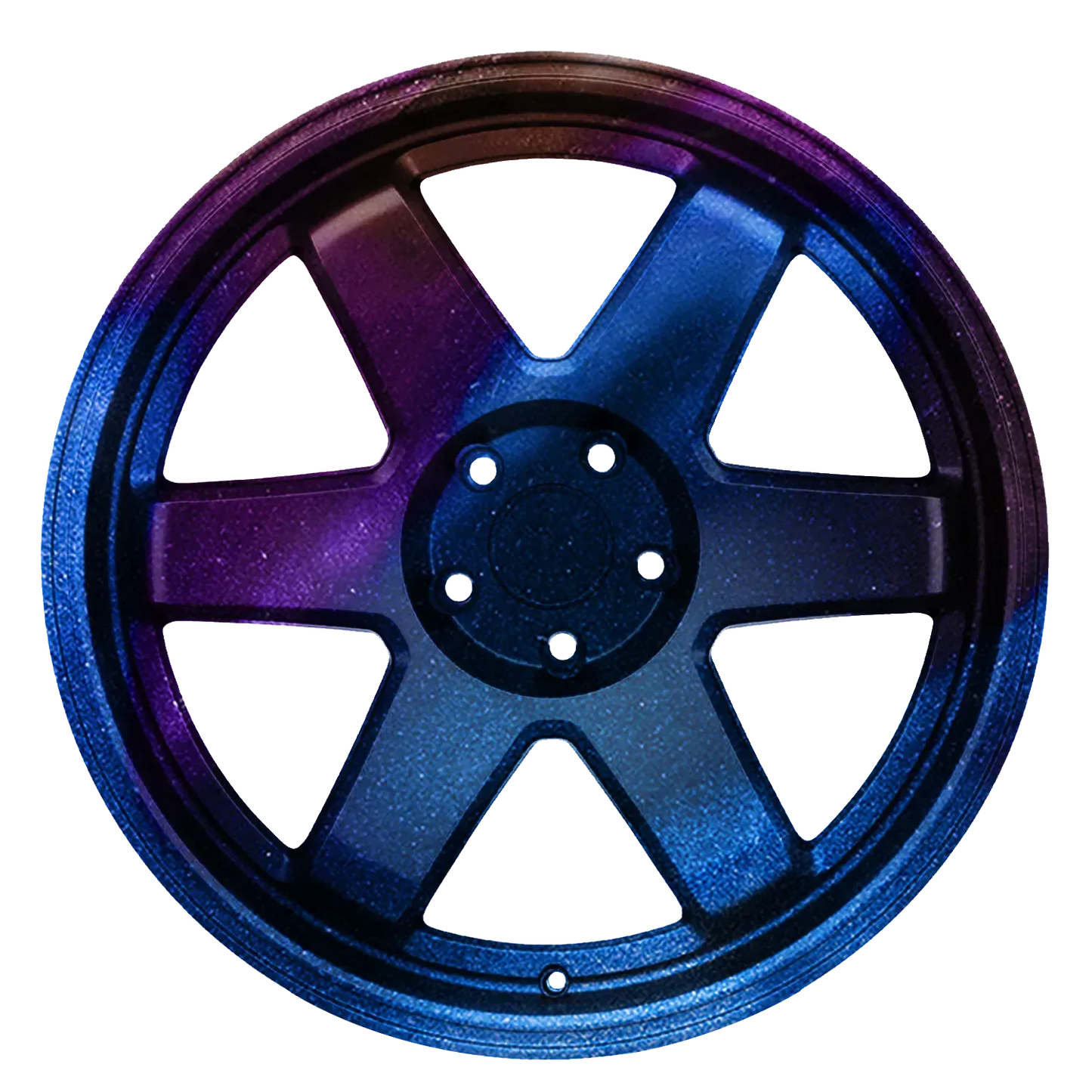 Midnight Purple 3 Wheel Paint Kit