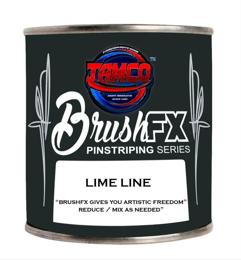 Tamco Paint Tamco Lime Line Brush FX Pinstriping Series - The Spray Source - The Spray Source Affordable Auto Paint Supplies