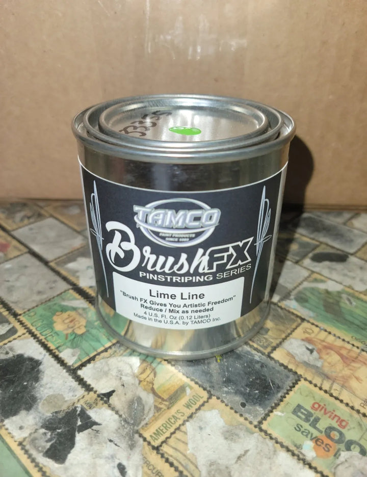 Tamco Paint Tamco Lime Line Brush FX Pinstriping Series - The Spray Source - The Spray Source Affordable Auto Paint Supplies