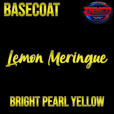 Lemon Meringue | Bright Pearl Yellow | Customer Color Basecoat - The Spray Source - Tamco Paint
