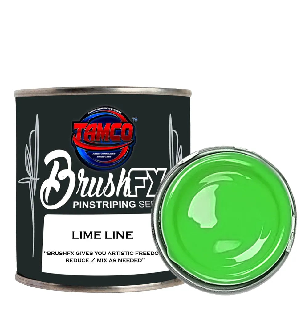 Tamco Paint Tamco Lime Line Brush FX Pinstriping Series - The Spray Source - The Spray Source Affordable Auto Paint Supplies