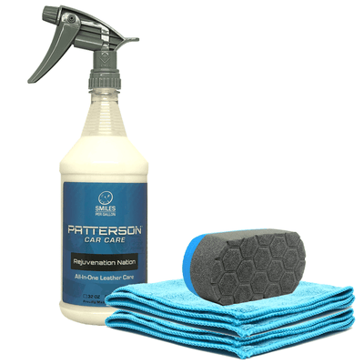 Patterson Car Care Complete Leather Cleaner & Conditioner Kit - The Spray Source - Patterson Car Care