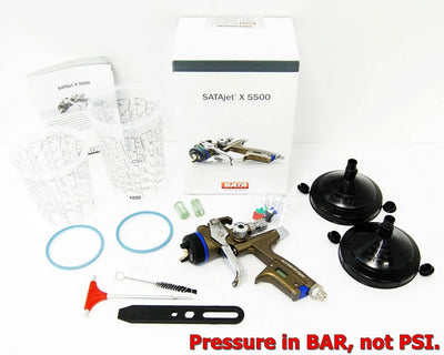 SATA jet X 5500 RP 1,3 DIGITAL X I-NOZZLE SPRAY GUN 1061697 BAR pressure