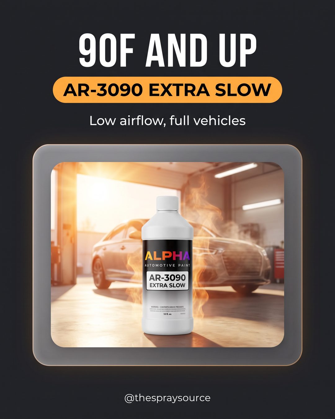 90F and up: AR-3090 extra slow
